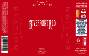 Elation Brewing Riverpoint Red February 2023