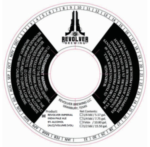 Revolver Brewing Imperial February 2023