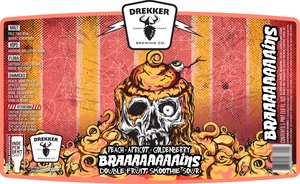 Drekker Brewing Company Braaaaaaaains Peach Apricot Goldenberry