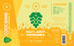 14th Star Brewing Co. Codename February 2023