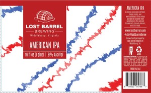 Lost Barrel Brewing American IPA February 2023