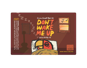 Green Cheek Beer Co Don't Wake Me Up