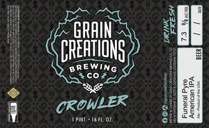 Grain Creations Brewing Co Funeral Pyre IPA