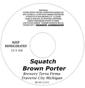 Squatch Brown Porter Winter Warmer