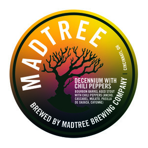 Madtree Brewing Co Decennium With Chili Peppers February 2023