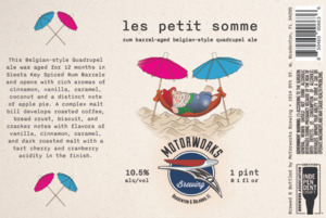 Les Petit Somme Rum Barrel-aged Belgian-style Quadrupel