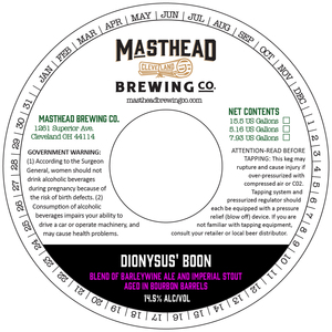 Masthead Brewing Co. February 2023