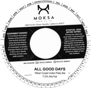 All Good Days West Coast India Pale Ale