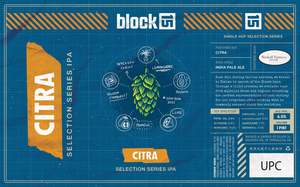 Block 15 Brewing Co. Citra Selection Series IPA