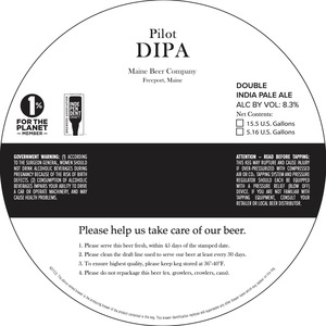 Pilot Dipa Double India Pale Ale February 2023