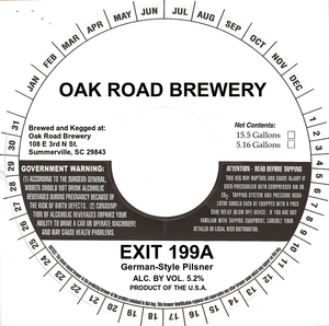 Oak Road Brewery Exit 199a February 2023