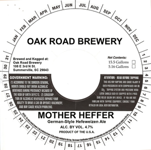 Oak Road Brewery Mother Heffer February 2023