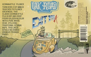 Oak Road Brewery Exit 199a