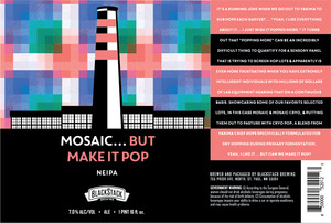 Blackstack Brewing Mosaic...but Make It Pop February 2023