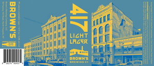 Brown's 417 Light Lager