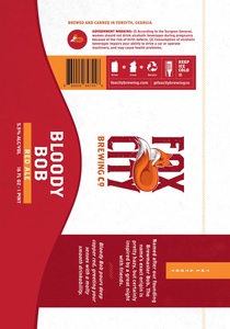 Bloody Bob Red Ale February 2023