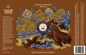 Bone Up Brewing Company Master Of Extremity Pale Ale February 2023