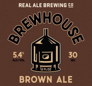 Real Ale Brewing Co Brewhouse Brown Ale February 2023