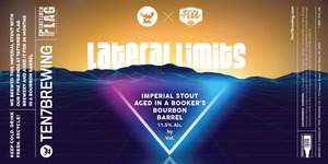 Lateral Limits Imperial Stout Aged In Booker's Bourbon Barrel February 2023