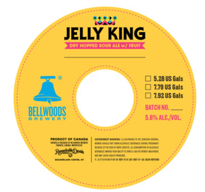 Bellwoods Brewery Jelly King February 2023