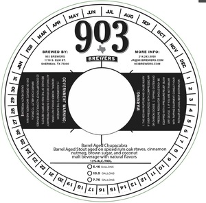 903 Brewers Barrel Aged Chupacabra March 2023