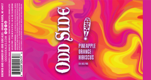 Odd Side Ales Smoothie! Pineapple Orange Hibiscus February 2023