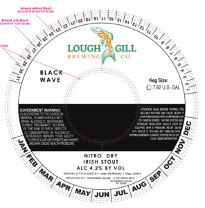 Lough Gill Brewing Co Black Wave February 2023