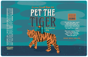 Green Cheek Beer Co Pet The Tiger February 2023