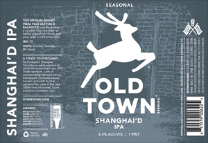 Old Town Brewing Shanghai'd IPA