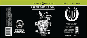 Orpheus Brewing The Inevitable End West Coast IPA March 2023