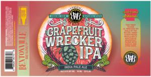 Bentonville Brewing Co Grapefruit Wrecker IPA February 2023