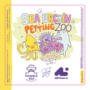 Humble Sea Brewing Co. Sea Urchin Petting Zoo February 2023