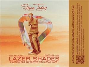 Lazer Shades A Modern Pale Ale Brewed With Mosaic Hops February 2023