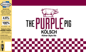 Double Clutch Brewing Company The Purple Pig Kolsch Kolner Style Ale February 2023