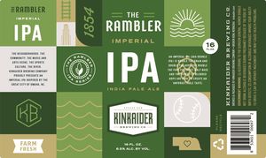 Kinkaider Brewing Co. The Rambler Imperial IPA February 2023