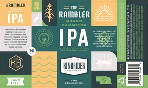 Kinkaider Brewing Co. The Rambler Mango Habanero IPA February 2023