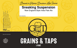 Grains & Taps Sneaking Suspension