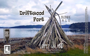 Lopez Island Brewing Company Driftwood Fort Blonde Ale February 2023