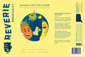 Reverie Brewing Company Banana-fruited-stand March 2023