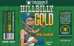 Checkerspot Brewing Hillbilly Gold Pilsner February 2023