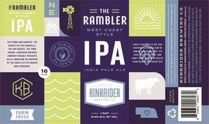 Kinkaider Brewing Co. The Rambler West Coast Style IPA