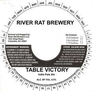 River Rat Brewery Table Victory February 2023