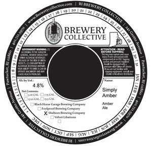 Shebeen Brewing Company Simply Amber