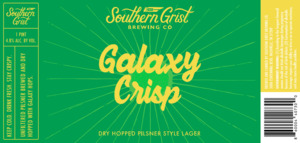 Southern Grist Brewing Co Galaxy Crisp February 2023