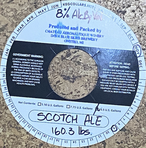 Blue Skies Brewery Scotch Ale February 2023