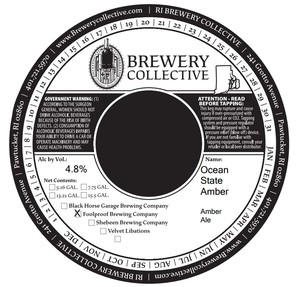 Foolproof Brewing Company Ocean State Amber March 2023