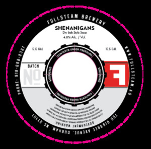 Fullsteam Brewery Shenanigans March 2023