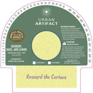 Urban Artifact Soursop, Basil, And Lemon
