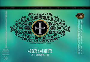 Lazarus Brewing Company 40 Days & 40 Nights March 2023