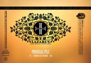 Lazarus Brewing Company Prodigal Pils